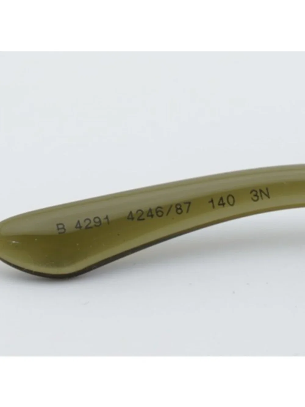 Burberry BE4291 42687 Sunglasses Green Shield Frame, Grey Lenses